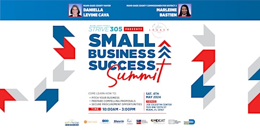 Imagen principal de Strive305 presents Small Business Success Summit