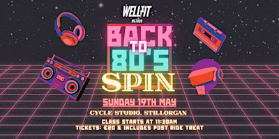 Imagen principal de WellFit - Back To The 80's Spin Class
