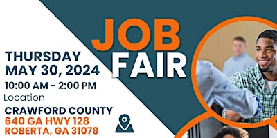 Employer Registration: WorkSource Middle GA Crawford County Career Fair primary image