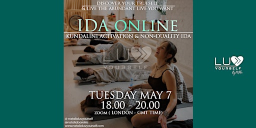 IDA ONLINE Kundalini Activation & Non-duality. Discover your true Self. primary image