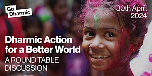 Imagem principal do evento Dharmic Action for a Better World - A Round Table Discussion