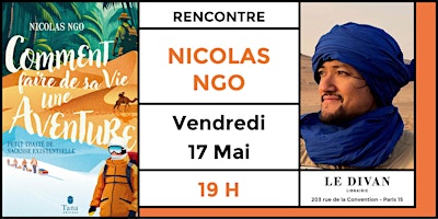 Imagem principal do evento Soirée avec l'explorateur français Nicolas Ngo