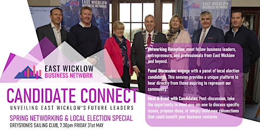 Candidate Connect: Spring Networking Unveiling Wicklow's Future Leaders primary image