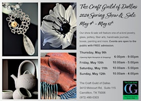 The Craft Guild Spring Show & Sale primary image