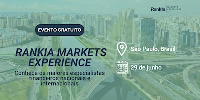 Rankia Markets Experience São Paulo 2024 primary image