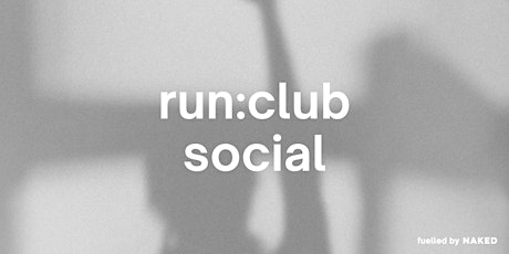 Saturday Run Club Social