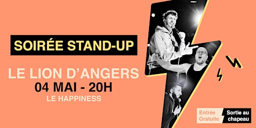 04/05 - Soirée Stand-up au Happiness primary image