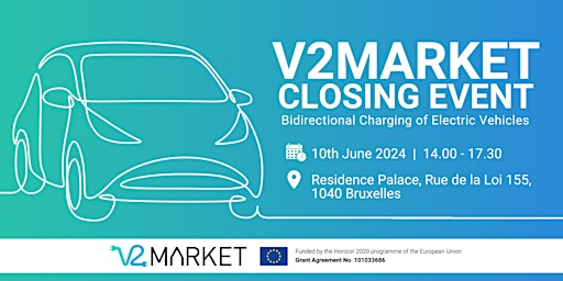 Imagem principal de V2Market Closing Event: Bidirectional Charging of Electric Vehicles