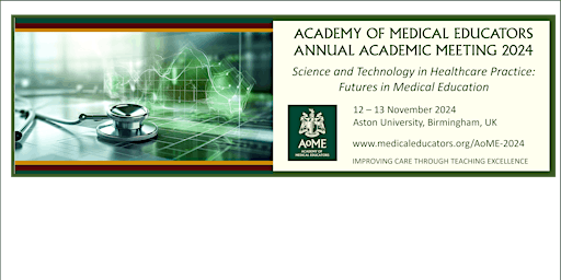 Imagem principal do evento AoME Annual Academic Meeting 2024, 12-13 November 2024