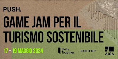Imagem principal do evento Game Jam per il turismo sostenibile.