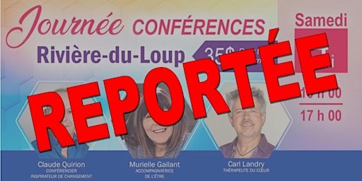 Image principale de Journée Conférence, Rivière-du-Loup