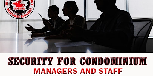 Security For Condominium Managers and Staff primary image