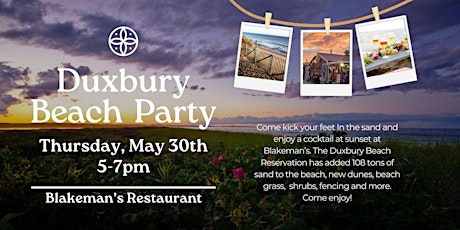 Duxbury Beach Party