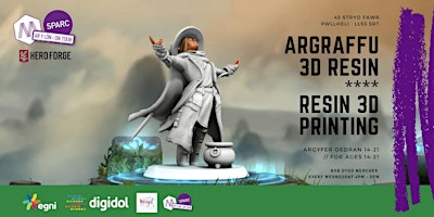 Imagem principal do evento Argraffu 3D Resin // Resin 3D Printing - Pwllheli