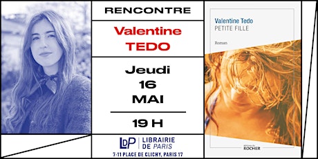 Valentine Tedo à la Librairie de Paris