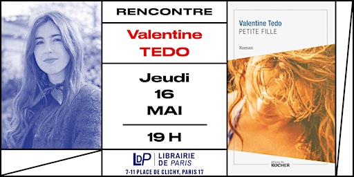 Hauptbild für Valentine Tedo à la Librairie de Paris