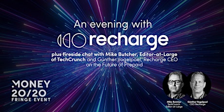 An Evening at Recharge + Fireside chat with Mike Butcher MBE & Recharge CEO