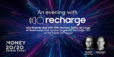 Primaire afbeelding van An Evening at Recharge + Fireside chat with Mike Butcher MBE & Recharge CEO