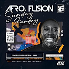 Primaire afbeelding van AFRO FUSION SUNDAY FUNDAY