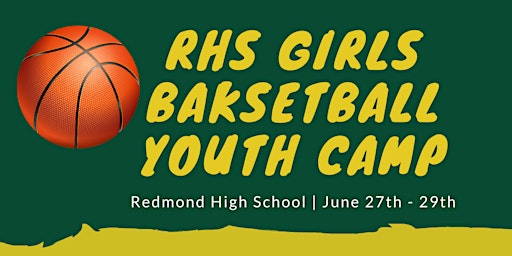 Primaire afbeelding van Redmond High Girls Basketball Youth Camp