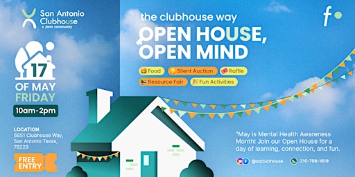 Image principale de Open House, Open Mind at San Antonio Clubhouse