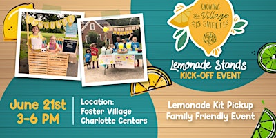 Imagem principal do evento Lemonade Stands Kick-Off Event