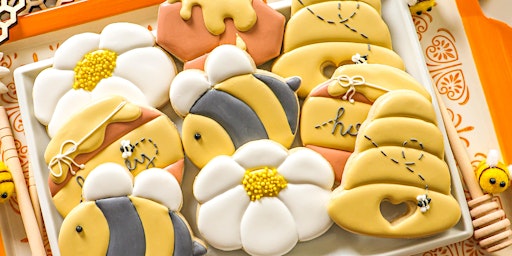 Image principale de Bee-utiful Sugar Cookie decorating class with lunch!