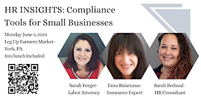 Primaire afbeelding van HR INSIGHTS:  Compliance tools for small businesses