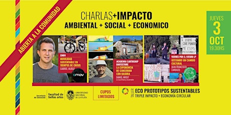 Imagen principal de Charlas con IMPACTO Ambiental+Social+Económico