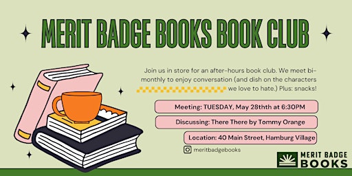 MBB Book Club, May Meeting Group B