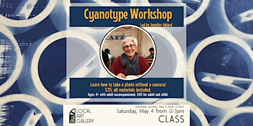 Image principale de Cyanotype Workshop with Jennifer Ablard