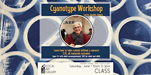 Imagen principal de Cyanotype Workshop with Jennifer Ablard