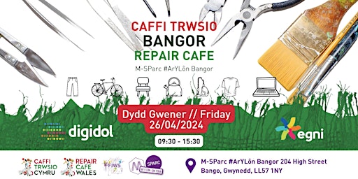 Imagem principal de Caffi Trwsio Bangor - Bangor Repair Cafe
