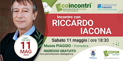 Image principale de Eco Incontri: Riccardo Iacona