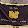 Logotipo de Fort Liberty Gold Chapter, USAWOA