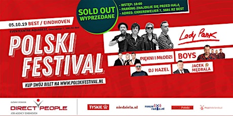 Hauptbild für Polski Festival Holandia 2019 - Eindhoven / Best