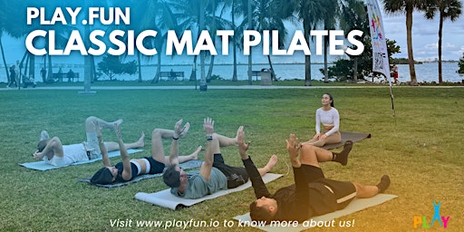 Imagem principal do evento Join Our Classic Mat Pilates Class in Miami @eyD9jXXq5PhUZRkzc6Yi