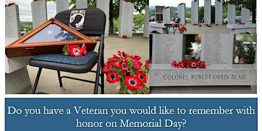 Honor a Veteran with a Memorial Day Poppy