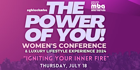 NYBLACKMBA 3rd Annual Women's Conference "The Power of YOU" primary image