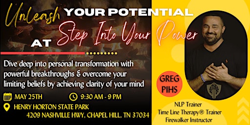 Imagem principal do evento Unleash Your Potential at "Step Into Your Power"