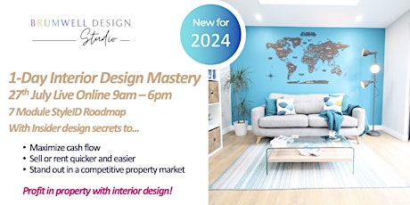 1-Day Interior Design Mastery for Property Investors - Online Course
