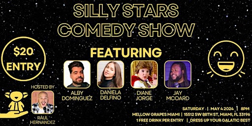 Imagem principal do evento Silly Stars Comedy Show - May the 4th!