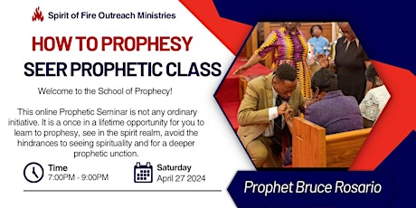 "How to Prophesy" Prophetic Class