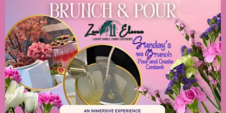 BRUNCH & POUR Candle Making Experience