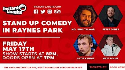 Stand up comedy in Raynes Park