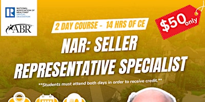 Imagem principal do evento NAR: Seller Representative Specialist