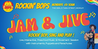 Imagem principal do evento Rockin' Bops 'Jam & Jive'