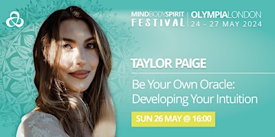 Imagem principal do evento TAYLOR PAIGE: Be Your Own Oracle: Developing Your Intuition