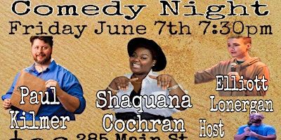 June 7th Twisted Vine in Derby Comedy Night primary image
