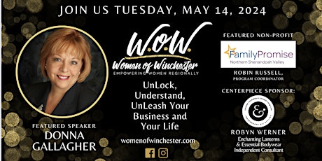 W.O.W. - Women of Winchester May 2024 Luncheon